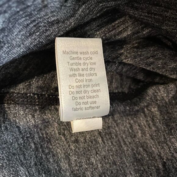 Athleta Marled Gray Crop Leggings - Size: Small - Picture 6 of 6